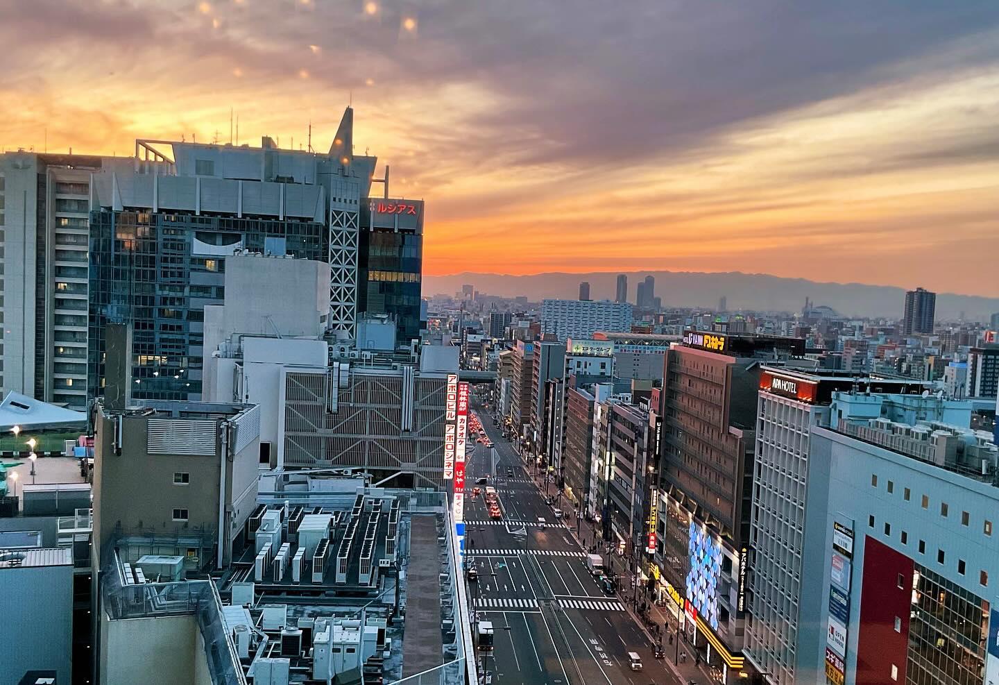ハルカス12階からの絶景です✨