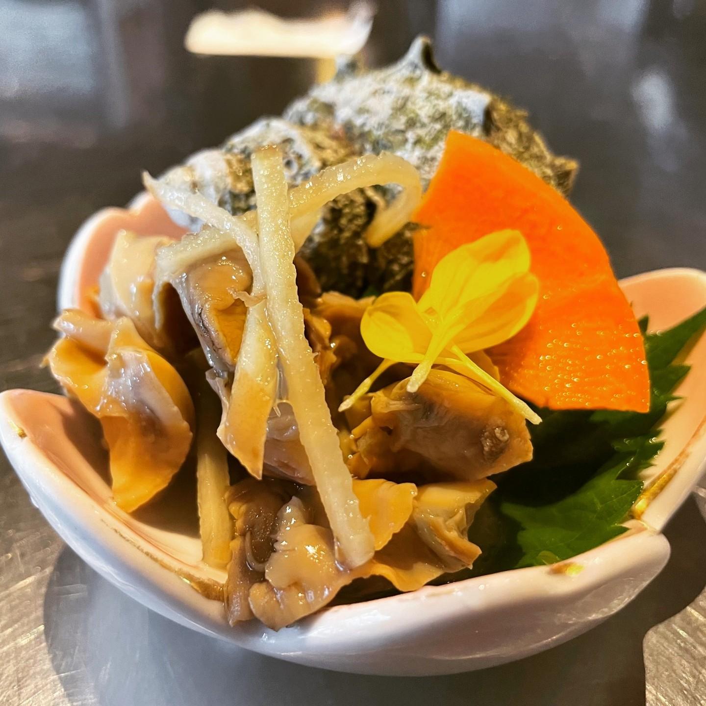 歯茎で食べれる柔らかい【さざえ】