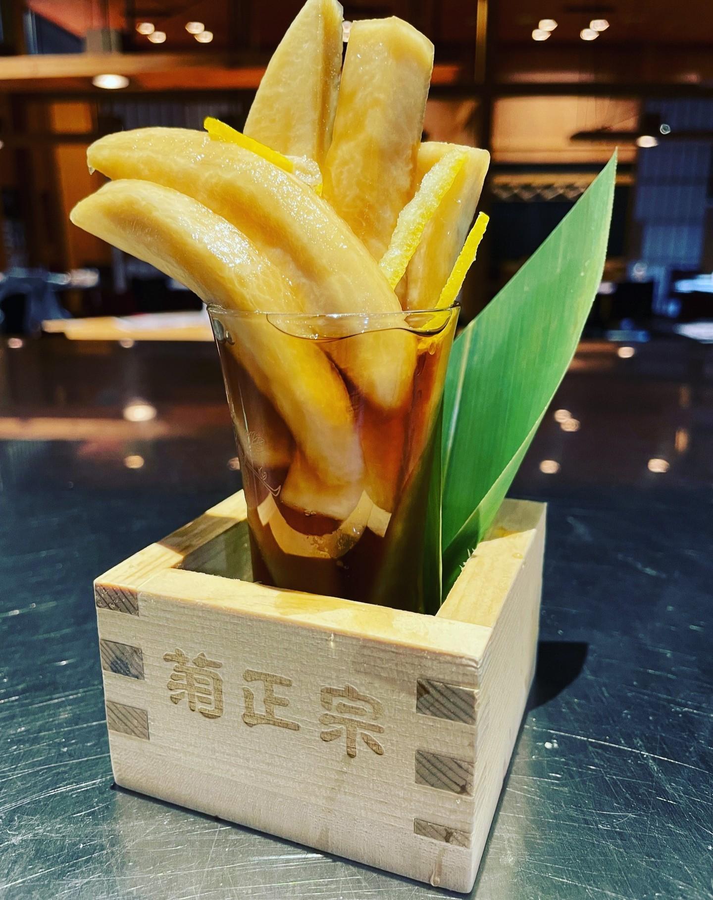 美味しくてぽりぽりとまらない…