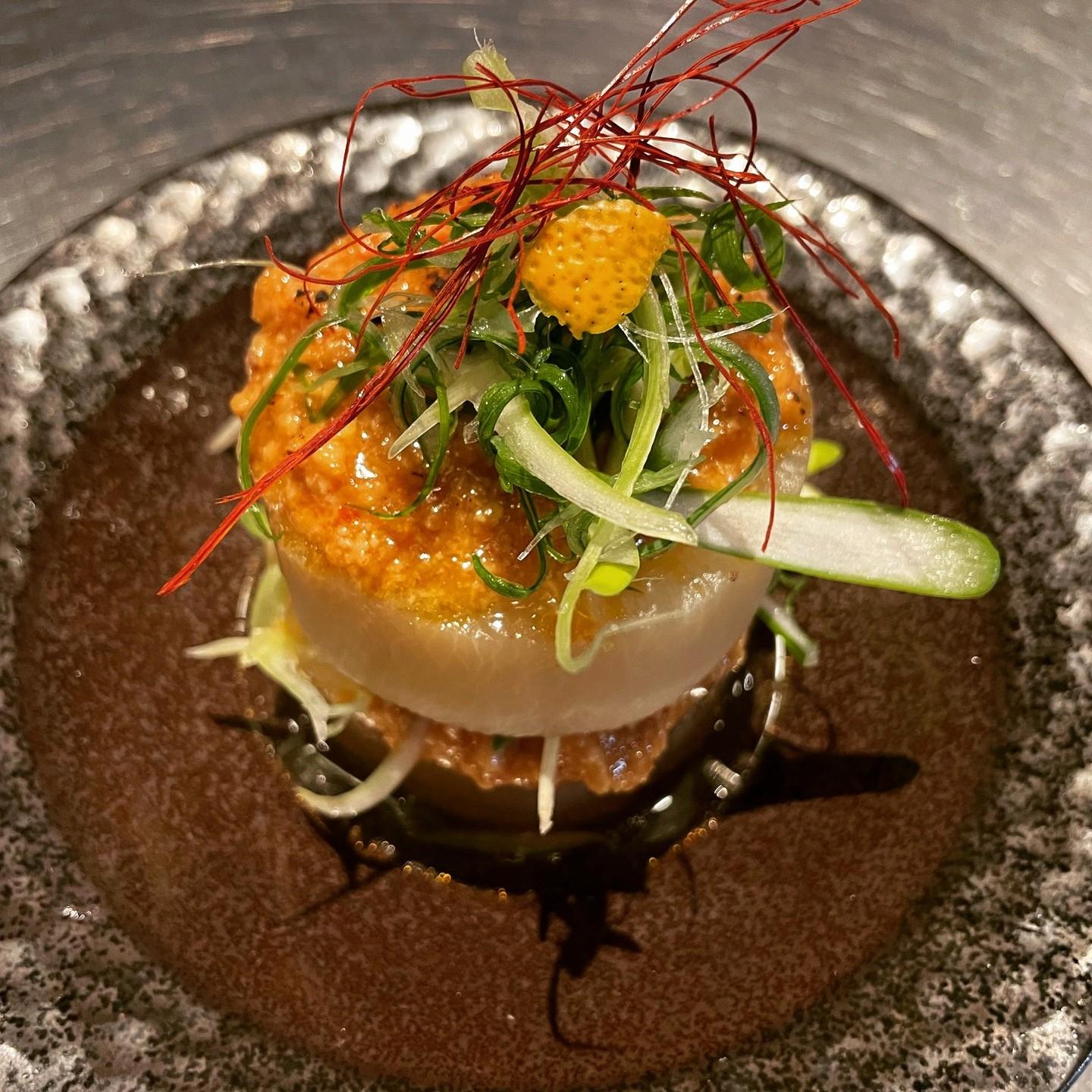 国分寺野菜の大根を使用した【ふろふき大根】が、肉みそバージョンに😊
