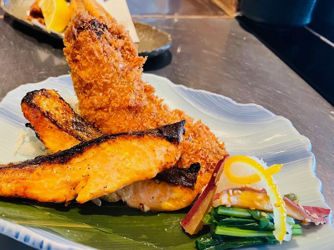 水曜日のインスタで美味しくなるのを待ってる宣言した佐渡の銀鮭😊