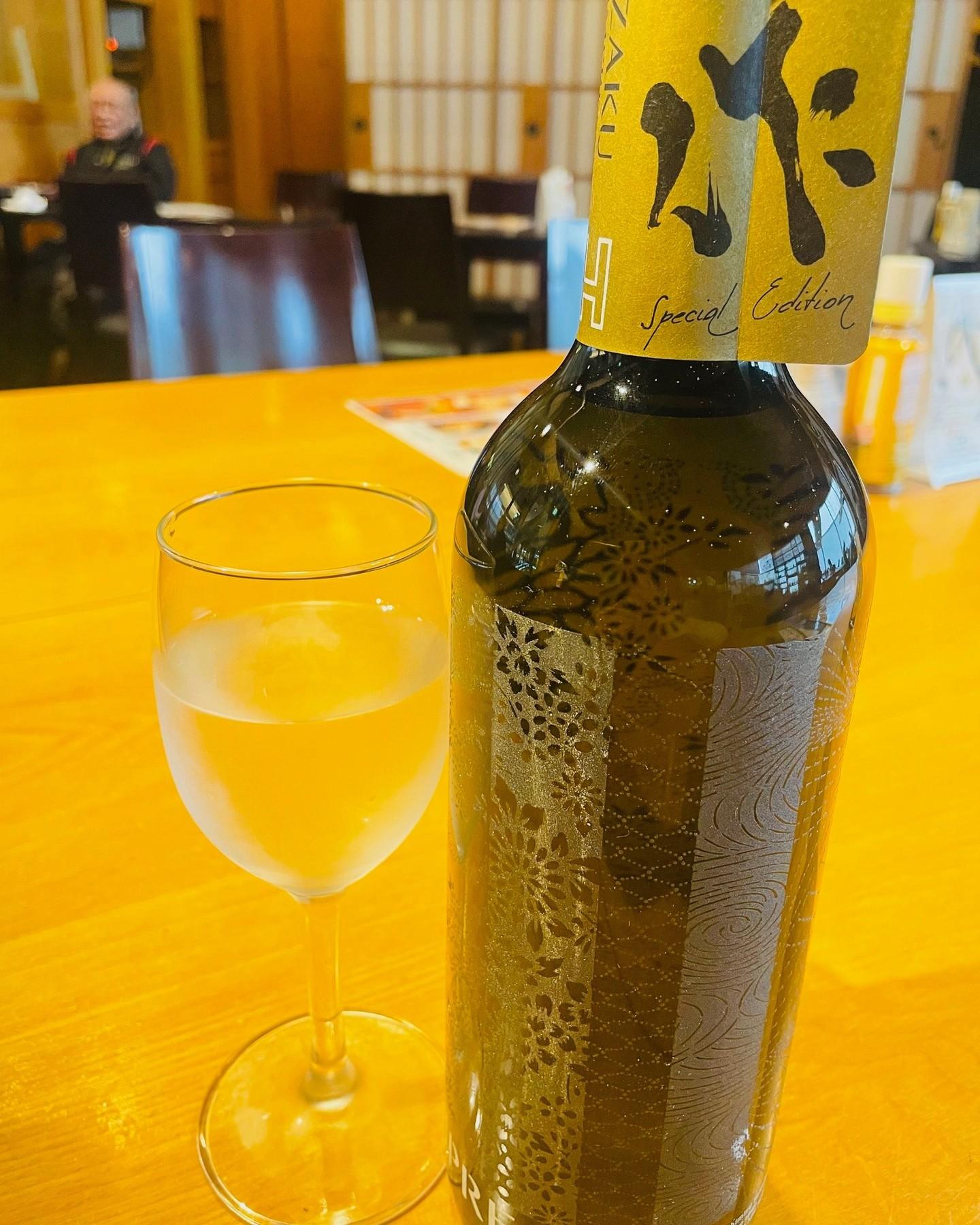 本日からのワイングラスで召し上がれる日本酒は🍷