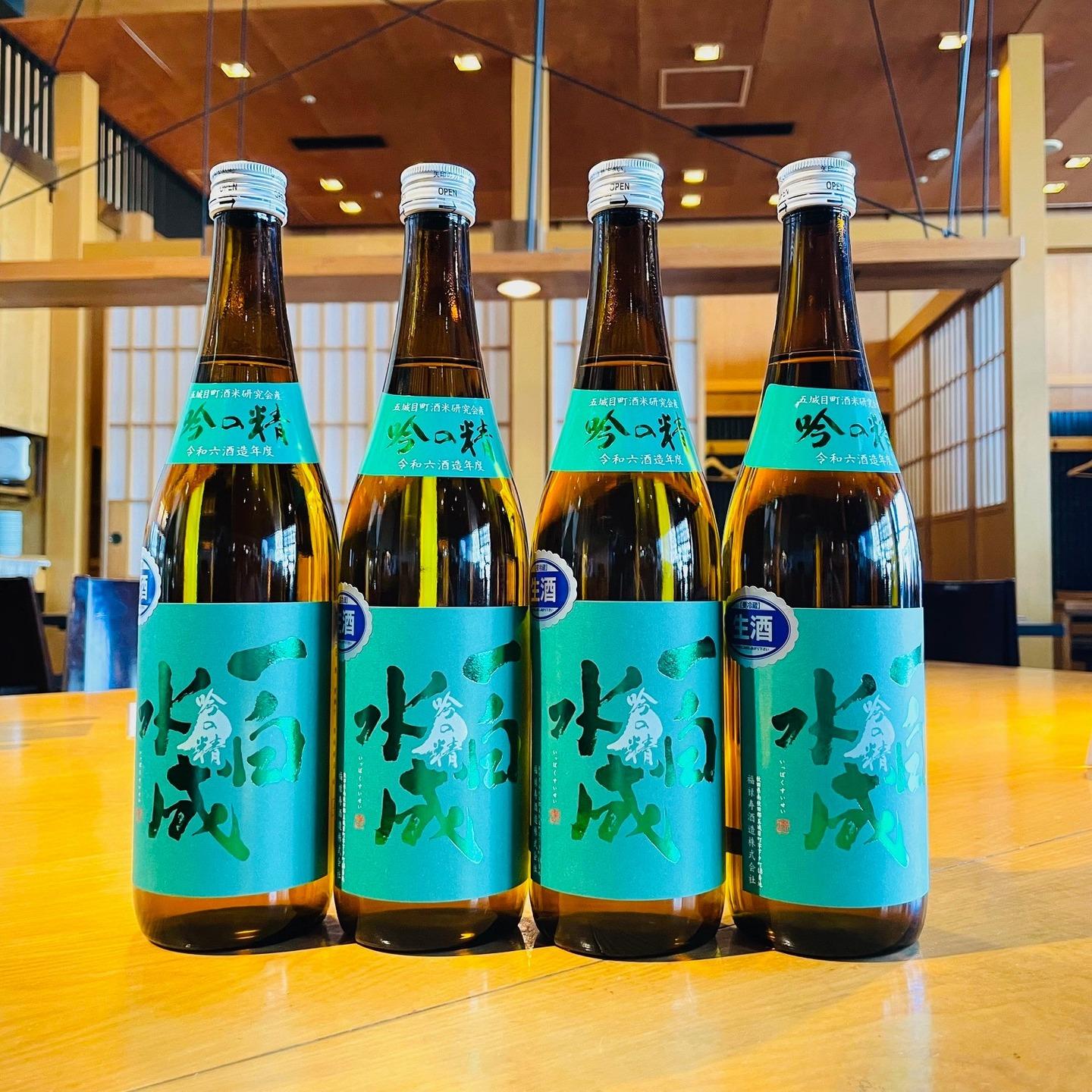 新しい日本酒が入荷しました🍶