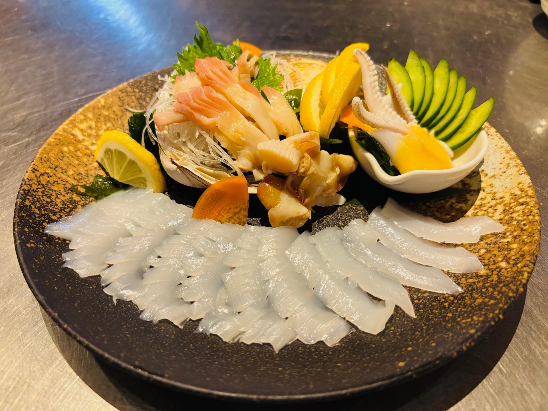 【百干の刺身】