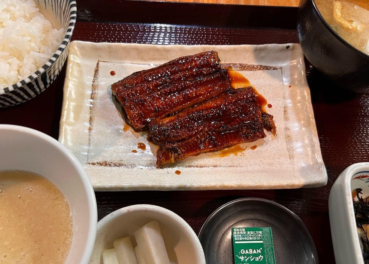 今日は土用の丑の日