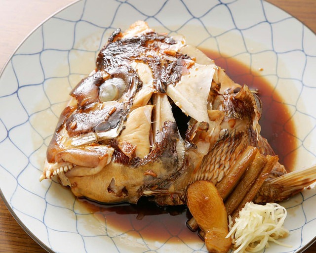 真鯛(マダイ)カブト焼・煮つけ