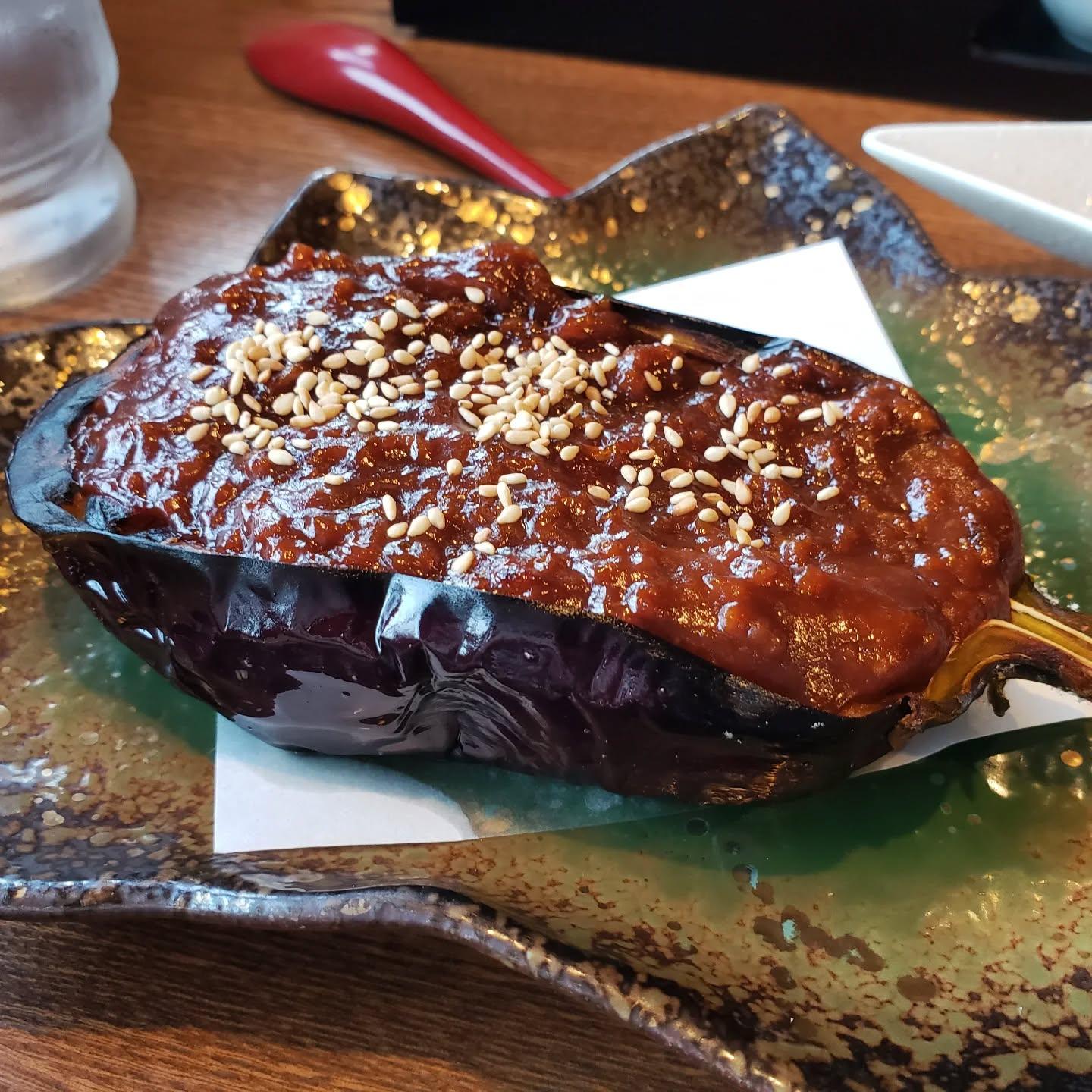 🍆【御影蔵池袋東武店｜米茄子の田楽味噌掛け】登場！