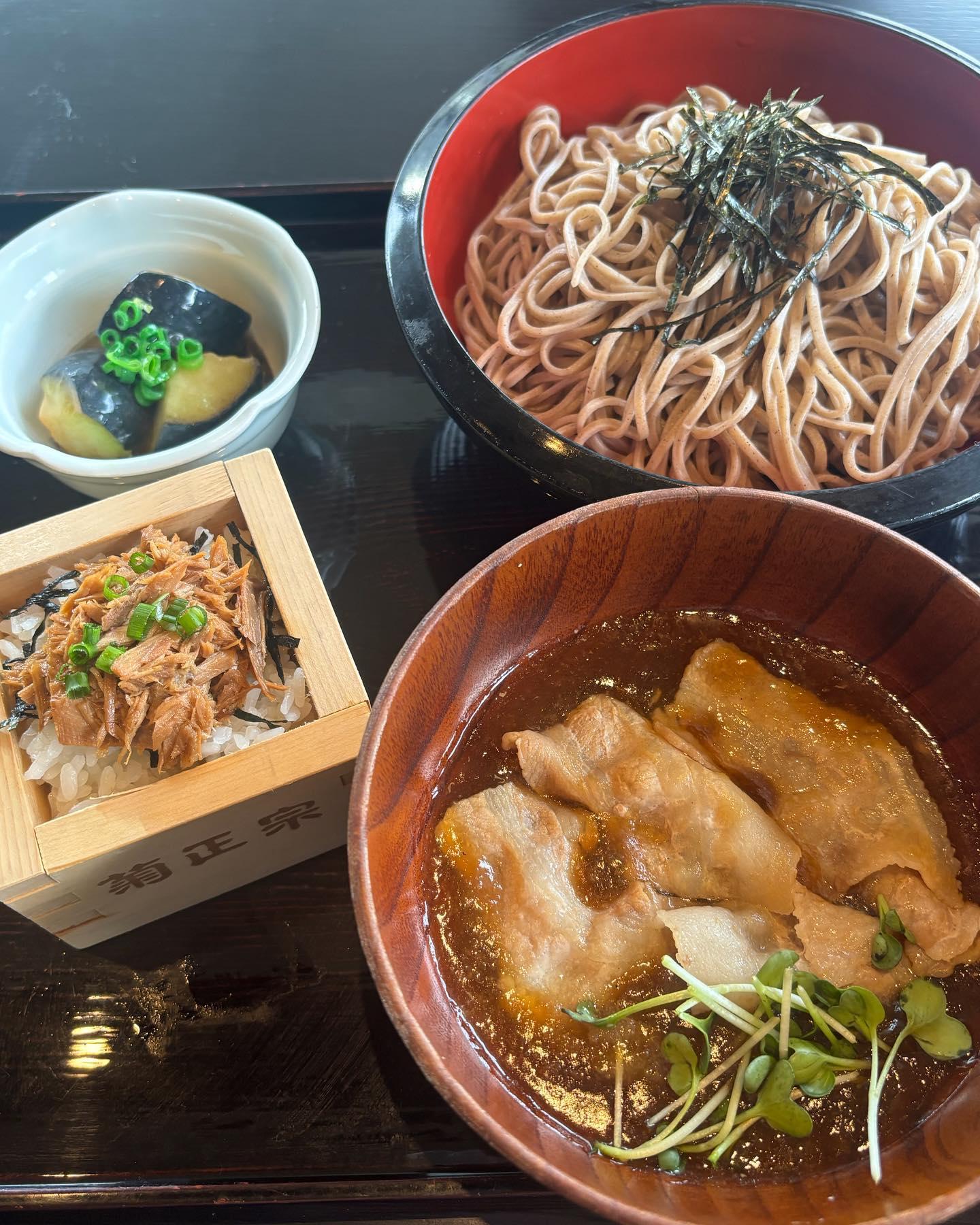 今週のおそば膳☺️