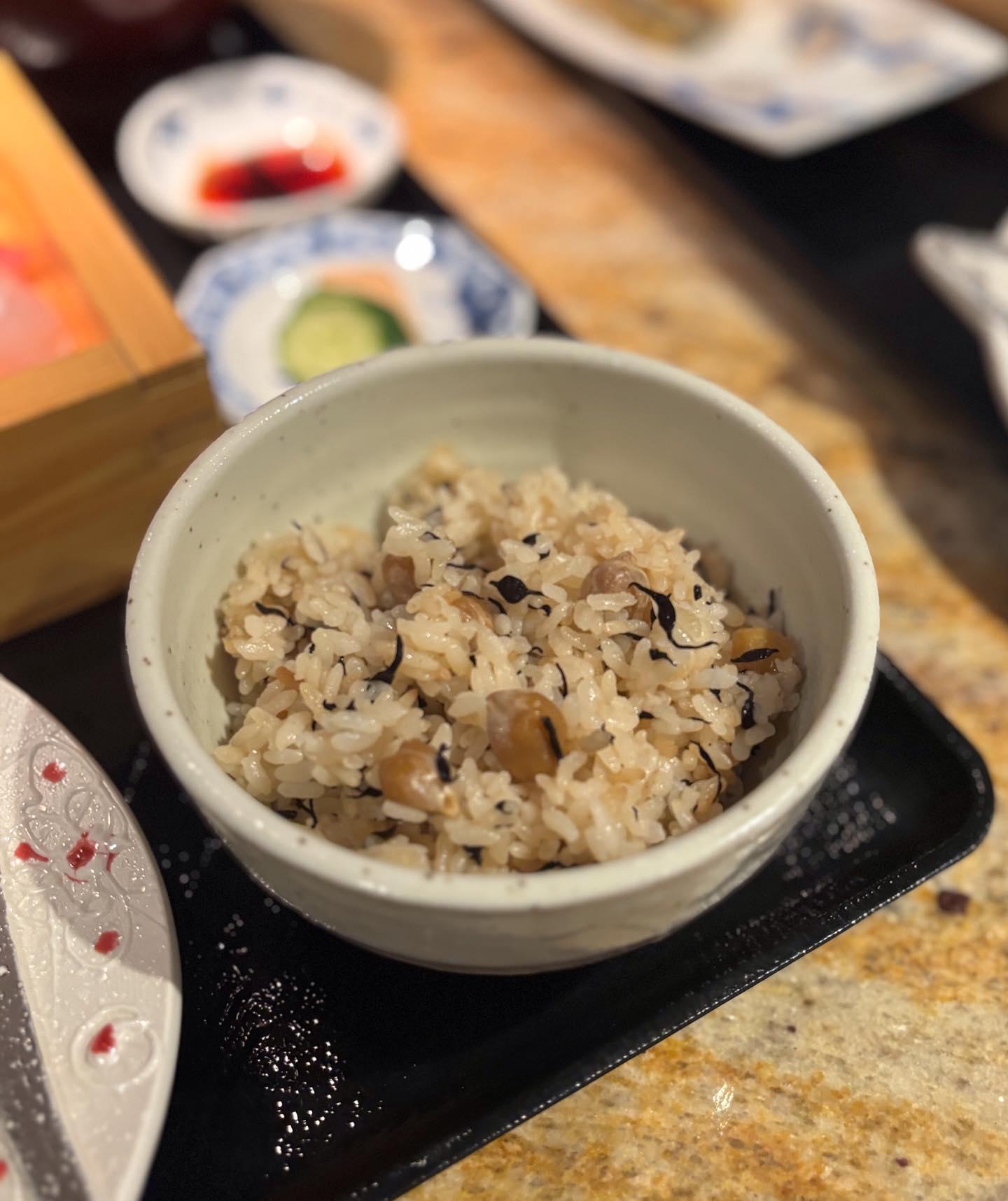 今月の炊き込みご飯🍚