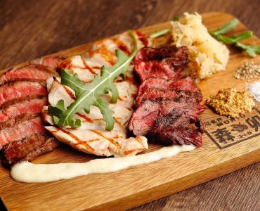 肉三種盛合せ！！