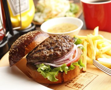 ◆プレミアム100％ビーフバーガー