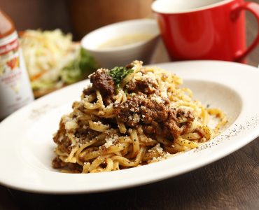 ◆黒毛和牛の黒胡椒ボロネーゼ